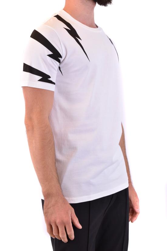  닐바렛 반팔 티셔츠 JT553SM508S 526 white - NEIL BARRETT