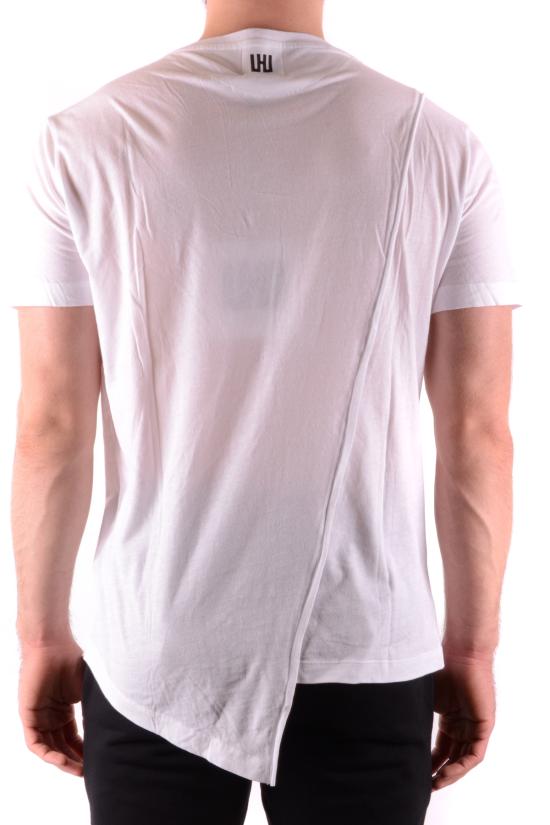  레스옴므 반팔 티셔츠 URC803 UC840 white - LES HOMMES
