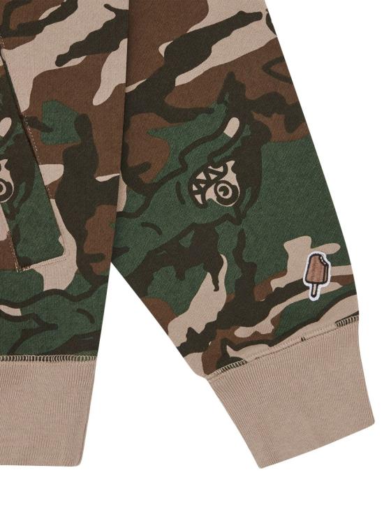 26FW 아이스크림 후드 티셔츠 IC24S38 MULTI CAMOUFLAGE - ICECREAM