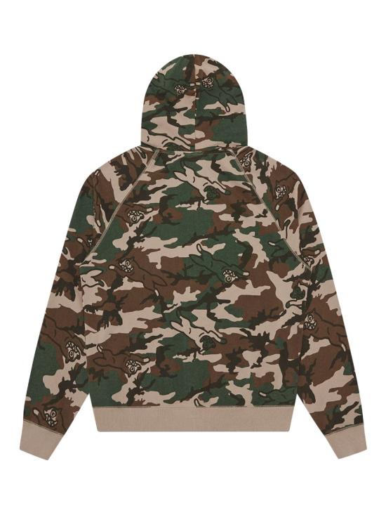 26FW 아이스크림 후드 티셔츠 IC24S38 MULTI CAMOUFLAGE - ICECREAM