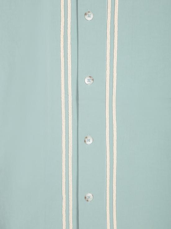  콤마스 반팔 셔츠 SS25C021T 062 LIGHT BLUE - COMMAS