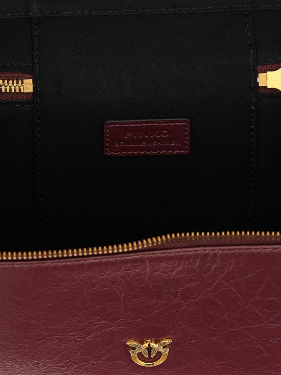 26FW 핑코 토트백 106348A2JCWW5Q Bordeaux - PINKO