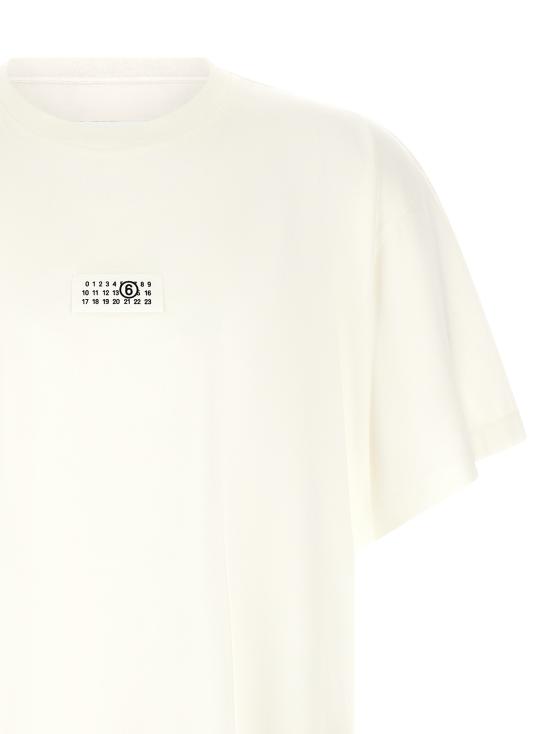 26FW MM6 메종마르지엘라 반팔 티셔츠 SH0GC0071M20258101 White - MM6 MAISON MARGIELA