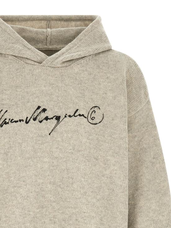 26FW MM6 메종마르지엘라 후드 티셔츠 SH0HL0051M13288806S Gray - MM6 MAISON MARGIELA
