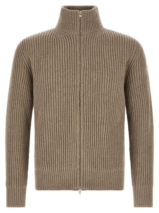 26FW MM6 메종마르지엘라 집업 니트 SH0AM0095M13286811M Beige
