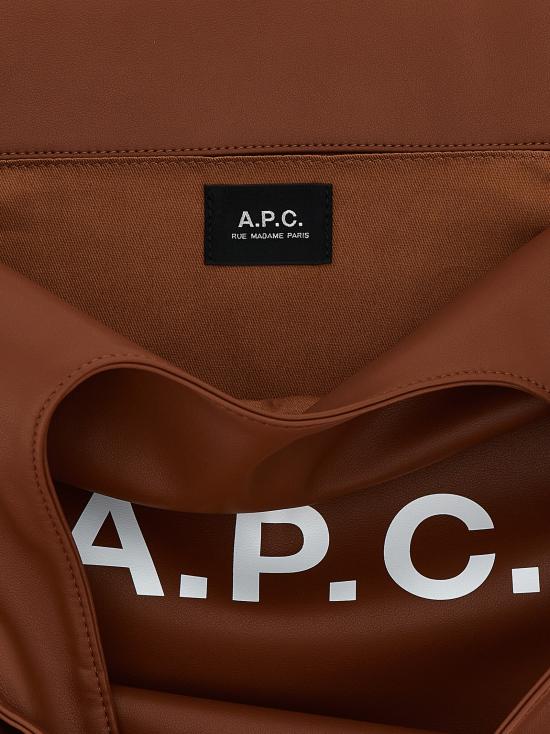 26FW 아페쎄 니논 토트백 PUAATM61565CAD Brown - A.P.C.