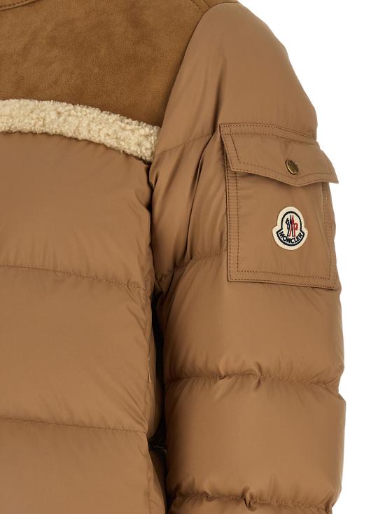 26FW 몽클레어 패딩 L20931A00027N037724R Beige - MONCLER