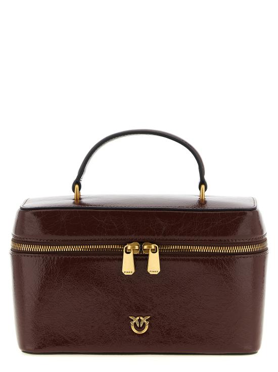 26FW 핑코 토트백 106348A2JCL88Q Brown