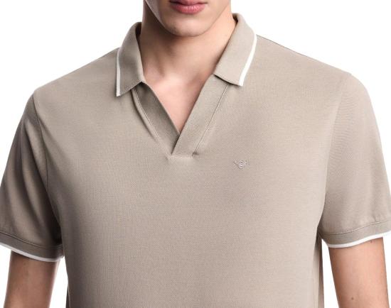 26SS 엠포리오 아르마니 폴로 티셔츠 EM005852AF12955U6161 BEIGE - EMPORIO ARMANI