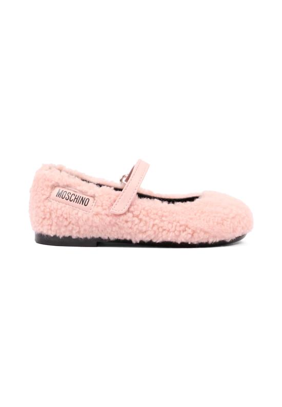 26FW [키즈] 모스키노 플랫 슈즈 84081 VAR2 PINK
