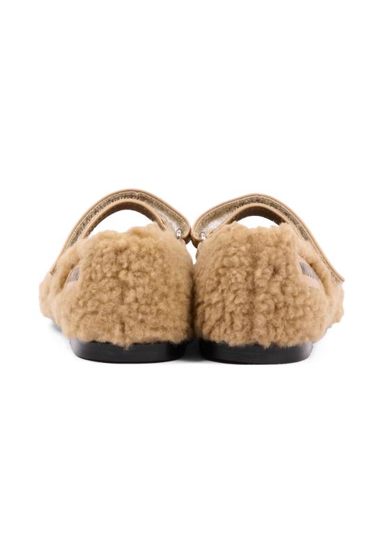 26FW [키즈] 모스키노 플랫 슈즈 84081 VAR1 BEIGE - MOSCHINO