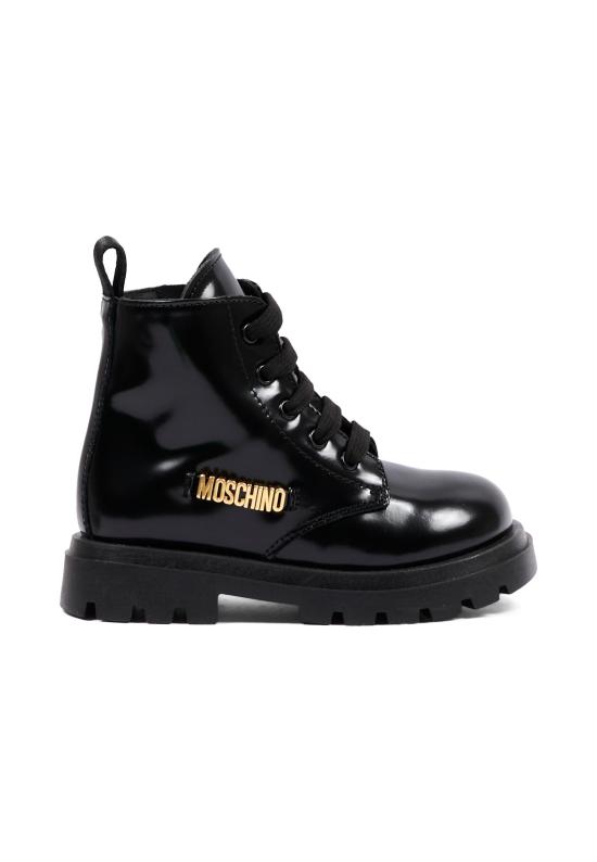 26FW [키즈] 모스키노 미들 부츠 84152 VAR3 BLACK