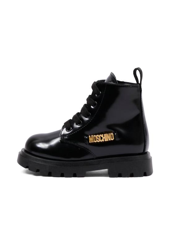 26FW [키즈] 모스키노 미들 부츠 84152 VAR3 BLACK - MOSCHINO