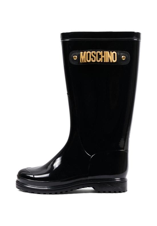 26FW [키즈] 모스키노 미들 부츠 84293 VAR1 BLACK - MOSCHINO