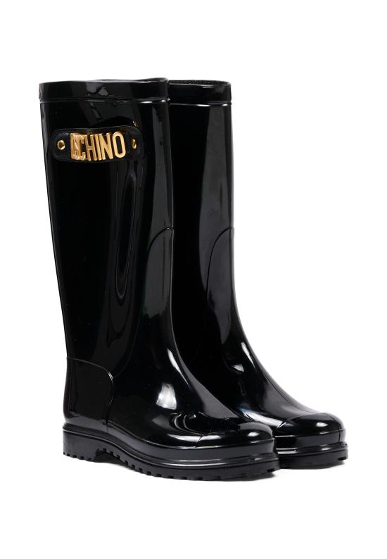 26FW [키즈] 모스키노 미들 부츠 84293 VAR1 BLACK - MOSCHINO
