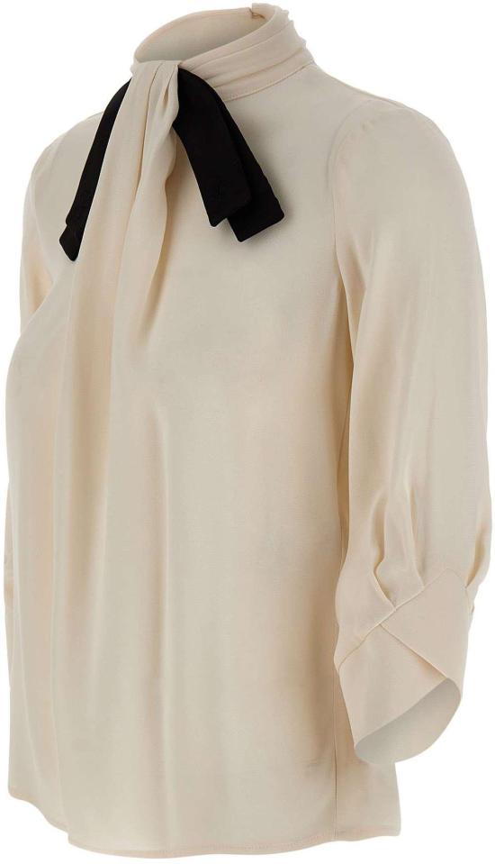 26FW 엘리자베타프랜치 블라우스 CA17866E2E84 WHITE - ELISABETTA FRANCHI