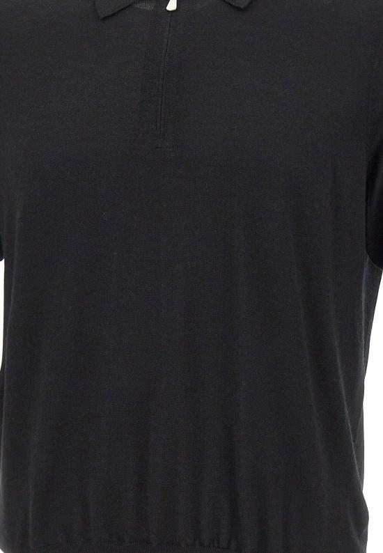 26SS 그랑싸쏘 폴로 티셔츠 4316616401099 BLACK - GRAN SASSO