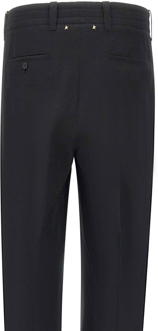 26FW 골든구스 스트레이트 팬츠 GMP01508P00117090100 BLACK - GOLDEN GOOSE