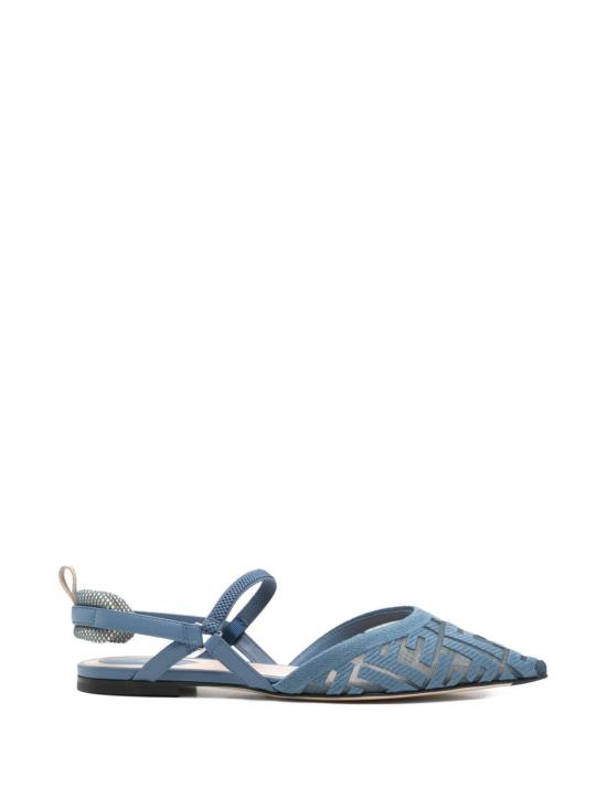 26FW 펜디 플랫 슈즈 8J8559AY0MF1XHP AZZURRO