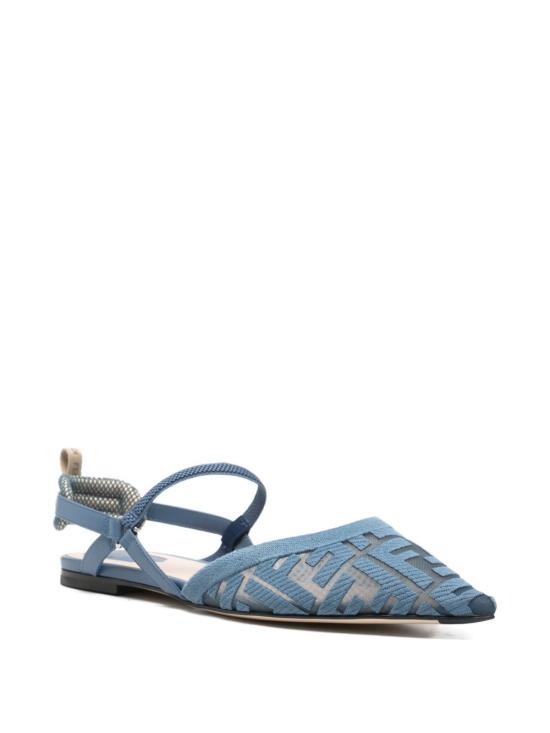 26FW 펜디 플랫 슈즈 8J8559AY0MF1XHP AZZURRO - FENDI