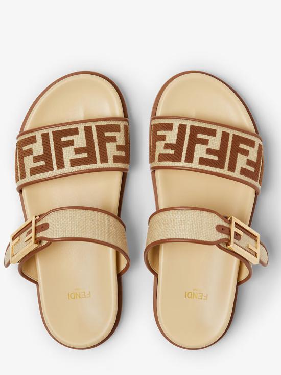 26FW 펜디 뮬/슬리퍼 8X8710ABN3F1WQJ BEIGE - FENDI
