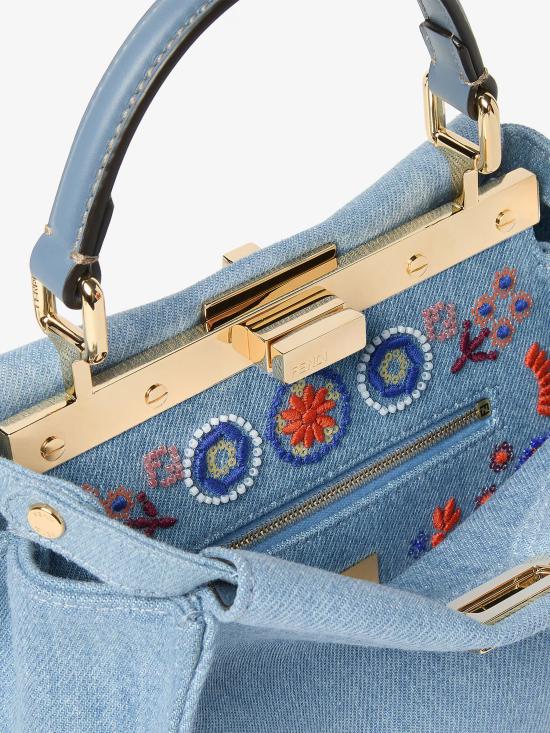 26FW 펜디 토트백 8BN244AY6VF1X1P AZZURRO - FENDI
