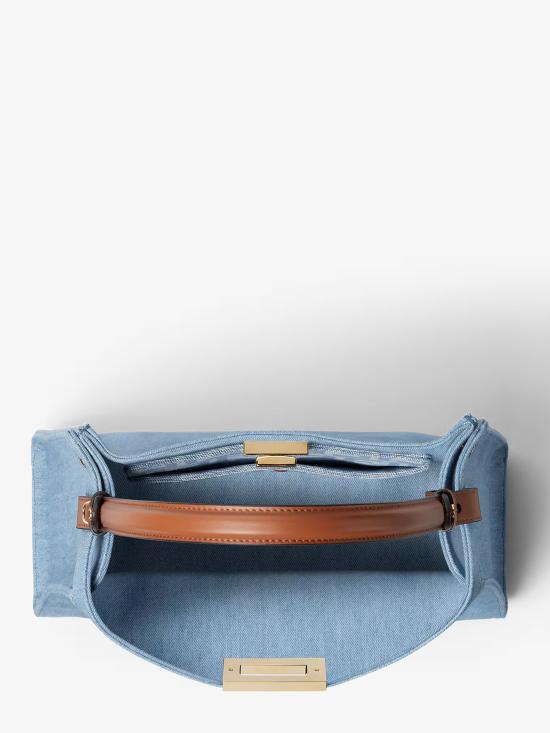 26FW 펜디 토트백 8BN368AY6PF1WM6 AZZURRO - FENDI