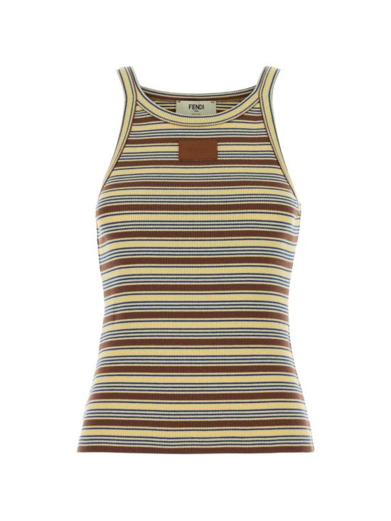 26FW 펜디 민소매 티셔츠 FS7966AW88F1X33 MULTICOLOR
