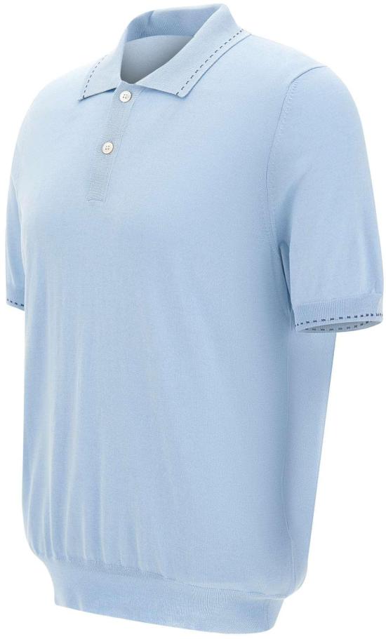 26SS 그랑싸쏘 폴로 티셔츠 4314216224510 LICHTBLUE - GRAN SASSO