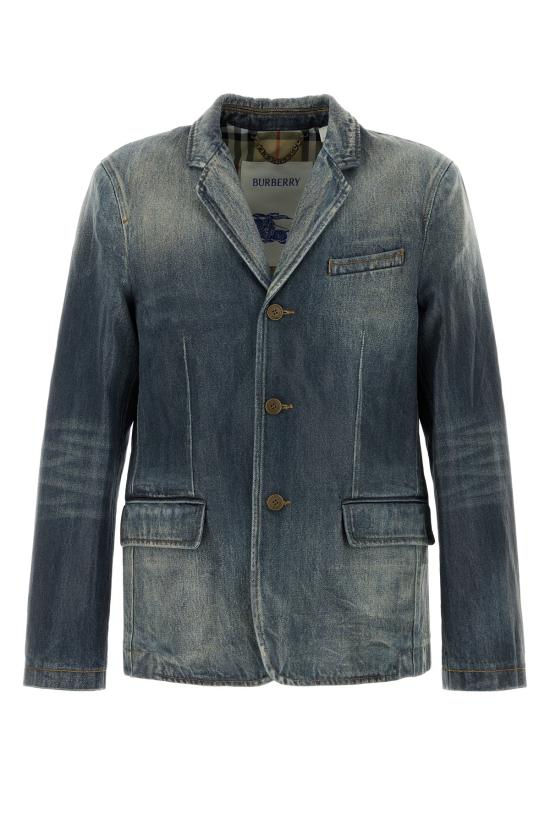 26SS 버버리 데님 자켓 8122637 A1322 MIDBLUE