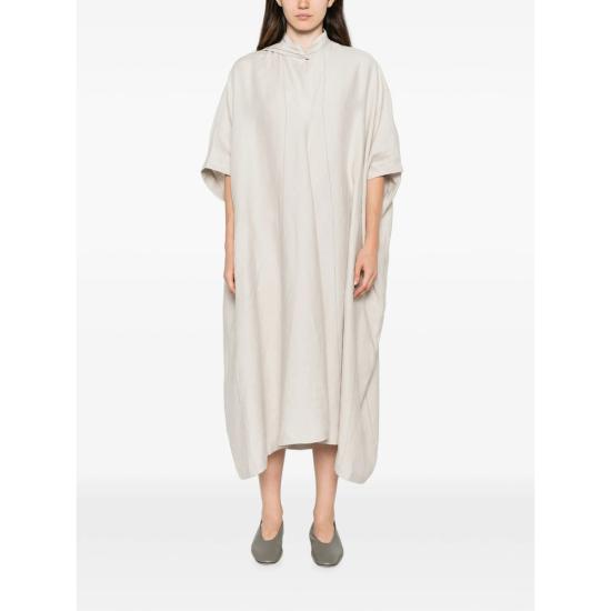 26FW 지기 첸 미디 원피스 0W2620610 01 NEUTRALS - ZIGGY CHEN