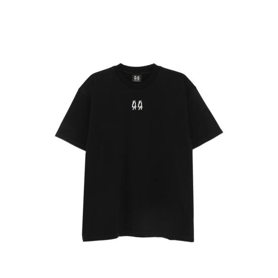 26FW 44레이블 반팔 티셔츠 B0030669 FA706 P807 BLACK