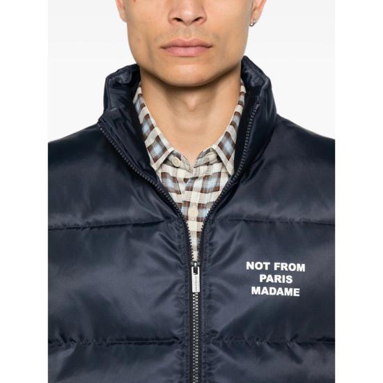 26FW 드롤드무슈 패딩 조끼 PERM CT153 PA031 NAVY BLUE - DROLE DE MONSIEUR