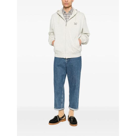 26FW 드롤드무슈 후드 티셔츠 PERM HO207 CO312 GREY - DROLE DE MONSIEUR