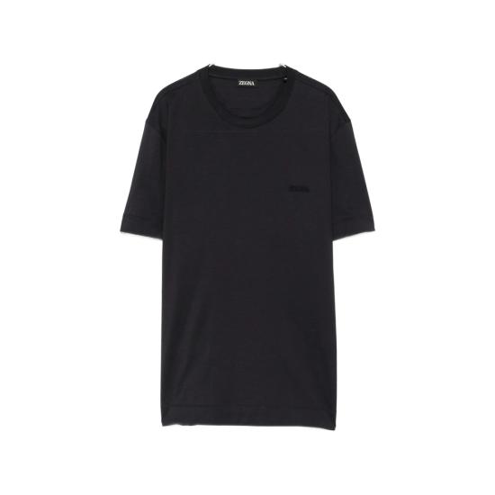 26FW 에르메네질도제냐 반팔 티셔츠 RUI360A4 I765 B09 BLACK