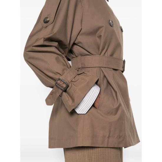 26FW 막스마라 더 큐브 트렌치 코트 MTCCAROLINE 251 011 BROWN - MAXMARA THE CUBE