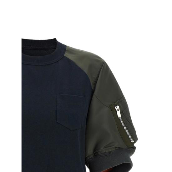 26FW 사카이 블라우스 26 08624 233 BLUE GREEN - SACAI