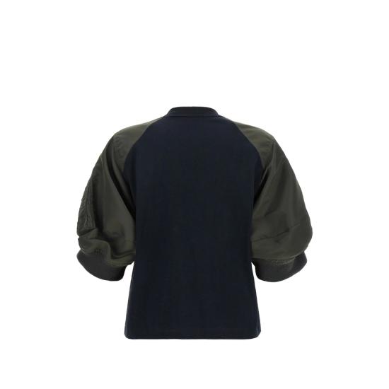 26FW 사카이 블라우스 26 08624 233 BLUE GREEN - SACAI