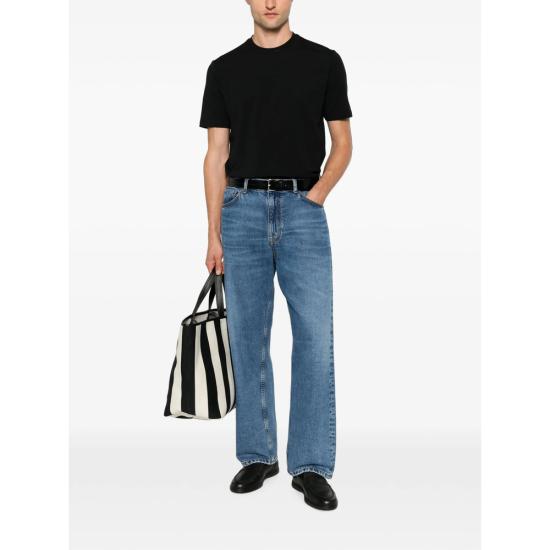 26FW 마가찌노 리캄비 반팔 티셔츠 01 OSSIGENO 90 BLACK - MAGAZZINO RICAMBI