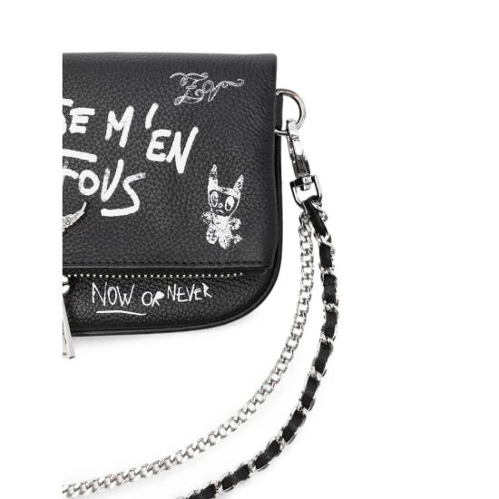 26FW 자딕앤볼테르 클러치/파우치 LWBA04485 BLACK - ZADIG & VOLTAIRE