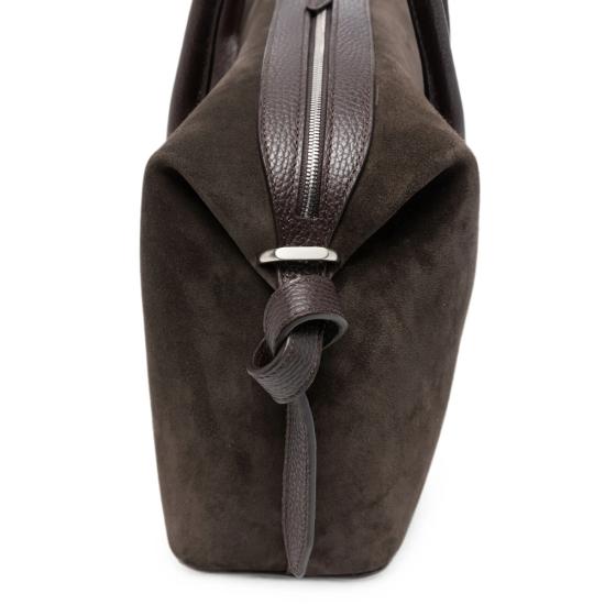26FW 유제피 숄더백 BRIOCHE DUFFLE SUEDE GANAC BROWN - YUZEFI