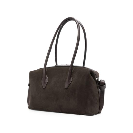 26FW 유제피 숄더백 BRIOCHE DUFFLE SUEDE GANAC BROWN - YUZEFI