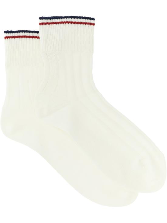26SS 브루넬로 쿠치넬리 양말 MCSCO9049CZ930 White