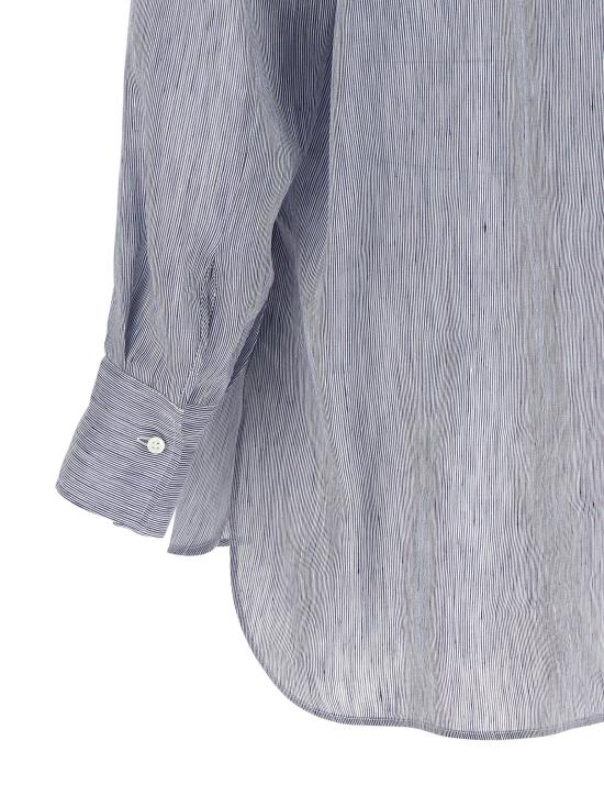 26SS 브루넬로 쿠치넬리 후드 티셔츠 MH745RH209C001 Light Blue - BRUNELLO CUCINELLI