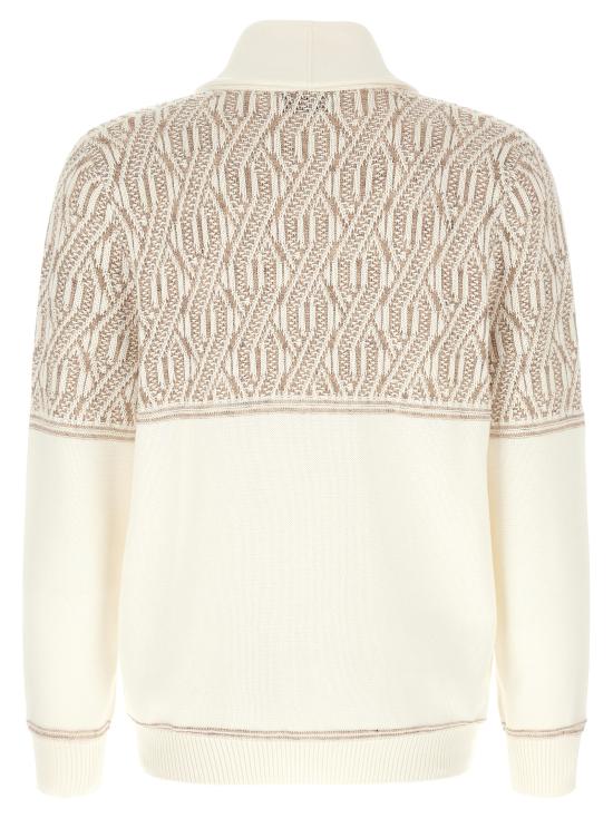 26SS 브루넬로 쿠치넬리 가디건 M28709406CPK51 Beige - BRUNELLO CUCINELLI