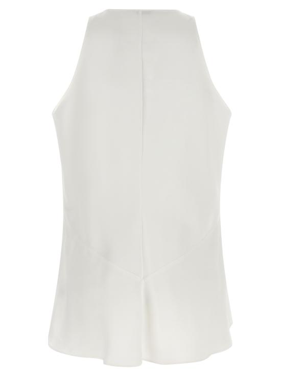 26SS 브루넬로 쿠치넬리 민소매 티셔츠 MH530DX702C600 White - BRUNELLO CUCINELLI