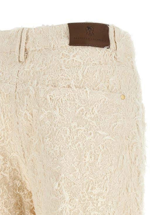 26SS 브루넬로 쿠치넬리 수트 팬츠 ML121P4008C001 Beige - BRUNELLO CUCINELLI