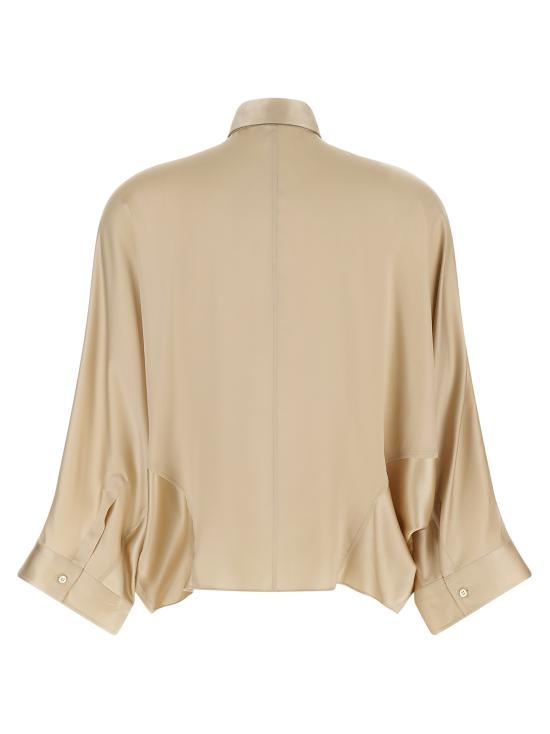 26FW 브루넬로 쿠치넬리 블라우스 M0C59MQ606C9643 Beige - BRUNELLO CUCINELLI