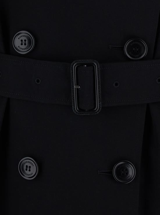 26FW 버버리 트렌치 코트 8117242A1189 Black - BURBERRY