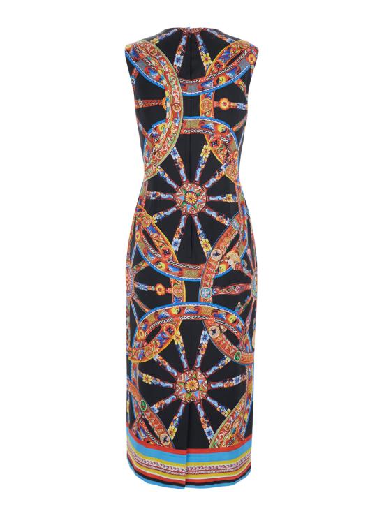 26FW 돌체앤가바나 미디 원피스 F6GASTGDDT8S9000 Multicolor - DOLCE & GABBANA